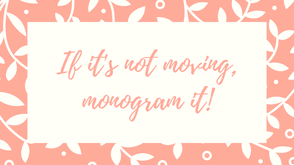 Gift Guide – Monogram Lover