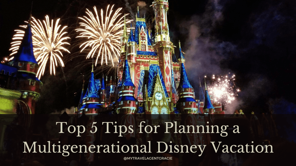 Top 5 Tips for Planning a Multigenerational Disney&nbsp;Vacation